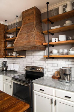 Looking to get an oven hood covered in reclaimed wood installed.